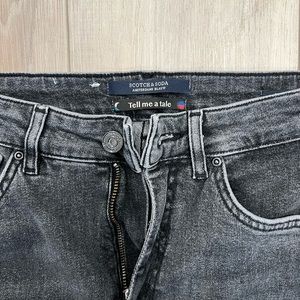 Scotch and Soda Grey denim jeans